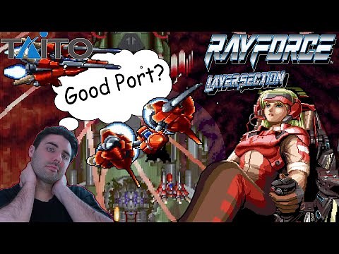 Taito's MASTERPIECE! Layer Section & Galactic Attack Tribute (Rayforce) Shoot Em' Up Review!