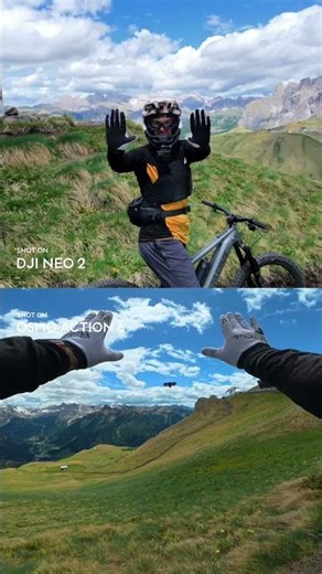 Drone Follows, Helmet Sees the Trail | DJI Neo 2 & Osmo Action 6