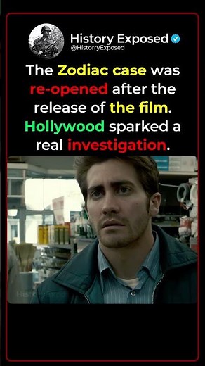 How a Movie Revived the Zodiac Investigation 🎥💀
