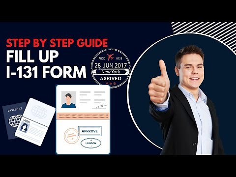 Step By Step Guide to Fill up I-131 Form | i-131 application for travel document #i131 #uscis