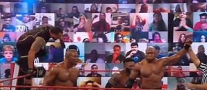 WWE Raw Results (10/19) – The Fiend’s Wrath; The Hurt Business (MVP, Bobby Lashley, Shelton Benjamin, Cedric Alexander) Defeated Retribution (Mustafa Ali, T-Bar, Mace, Slapjack) by submission - The Overtimer