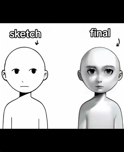 Sketch to Final #alienvspredator #predator #yautja #fanart #shorts