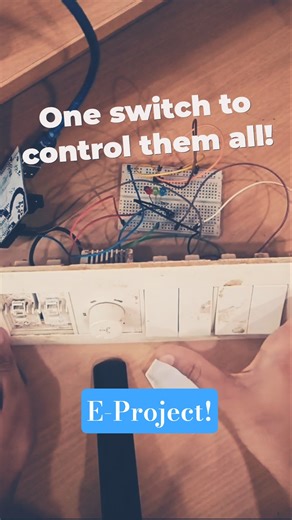 Make one switch to control other lights using home switches! #shorts #arduino #electronicproject