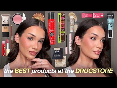 BEST DRUGSTORE PRODUCTS FOR EVERYDAY MAKEUP | ultimate beginner makeup routine
