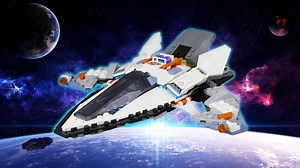 LEGO MOC-170314 60430 Spectre - Interstellar Spaceship alternate build (Space 2024)