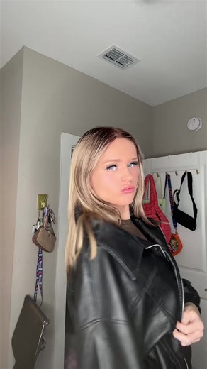 Summer Vibes with Leather Jacket Style