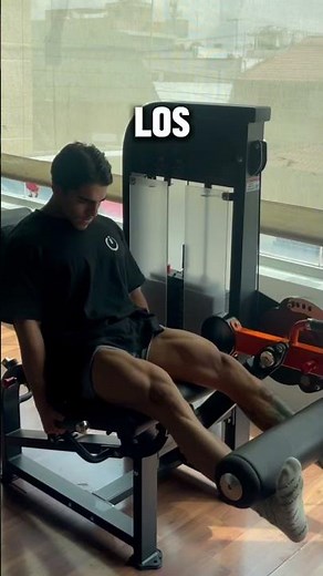 The correct way to perform quadriceps extensions (LEG DAY)