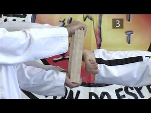 How To Break A Board With The Side Kick