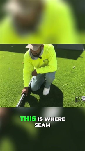 Artificial Turf Installation: Achieve a Seamless, Perfect Lawn! #shorts