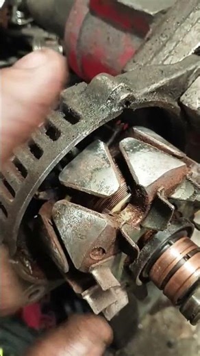 This Old Nissan Alternator Was LOCKED UP 😬 (Easy Save)