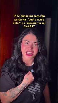 POV: QUANDO SEU NAMORADO TE TROCA PELO CHAT GPT 😂😂😂