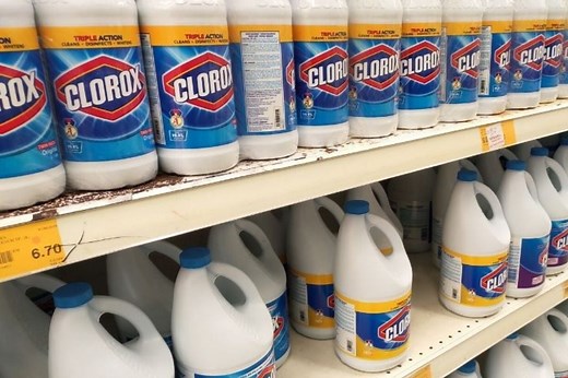 Splash-Less Bleach is Perfect for Pouring Without a Spill