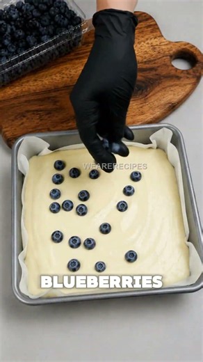 High-Protein Blueberry Cheesecake Squares | Creamy & Delicious #easyrecipe