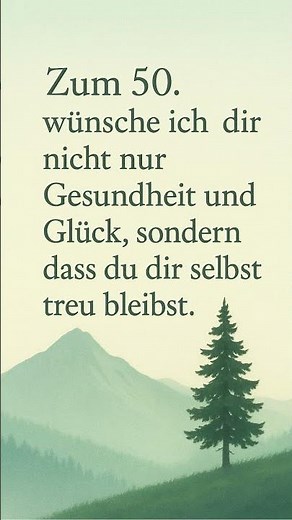 Emotionale und persönliche Glückwünsche 50 Geburtstag Mann