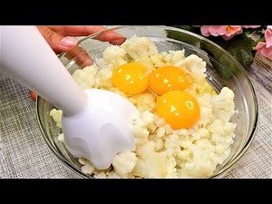 Cauliflower is tastier than meat! Delicious dinner for the whole family!
