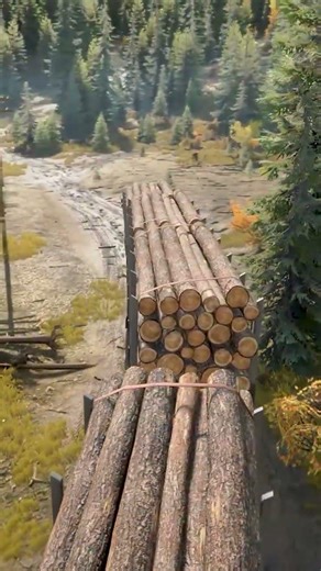 best mod trailers to transport medium logs | SnowRunner