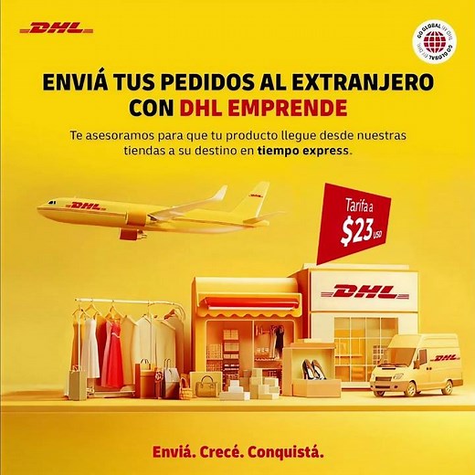 Envía Rápido, Fácil y Seguro al Extranjero Con DHL Emprende
