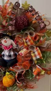 Fall is in the Air! Scarecrow Wreath - Etsy Canada