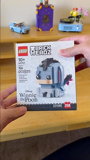 ✨Eeyore Brick Headz Lego Build✨ #legobuild #eeyore #disneylego #legos