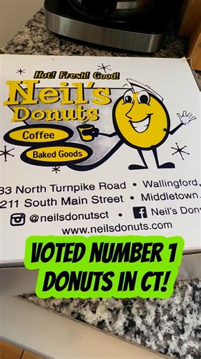 6.8K views · 140 reactions | Okay, are these the best donuts in Connecticut?! @neilsdonutsct #connecticut #donuts #foodie #votednumber1 #newengland #ct #visitct | The New England Couple | Facebook