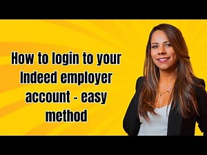 How to login to your Indeed employer account - easy method