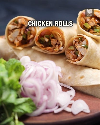 56K views · 638 reactions | Make this irresistible Chicken Kathi Roll...