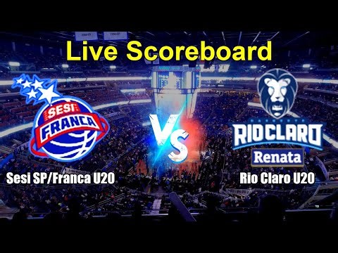 Sesi SP/Franca U20 vs Rio Claro U20 Live Score - Brazil Campeonato Paulista U20