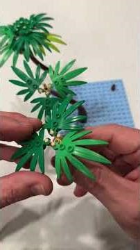 How to Build a Lego Palm Tree Tutorial