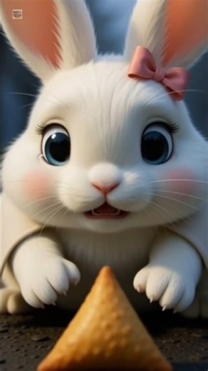 Hungry Rabbit & Puppy | #ai #shorts #viral #trending #puppy #rabbit#cartoon