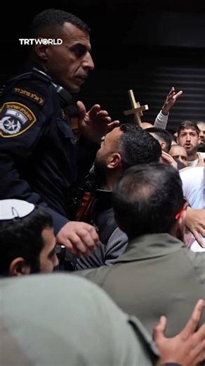Israel restricts access to Holy Saturday services