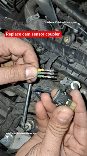 How to replace cam sensor coupler #automobile #electrcal #mechanic #shorts #tips #couple #cars