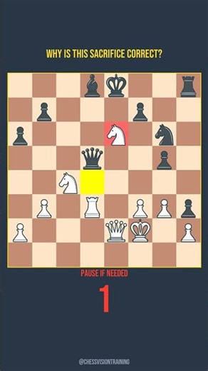 Can You Find the Winning Move? ♟️ | Daily Calc #586 #chesstraining #chess #chessgame #chesstactics