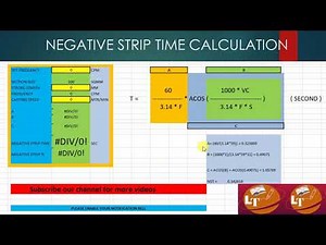 NEGATIVE STRIP TIME OF CONTINUOUS CASTING MACHINE || LEARNING TALKS