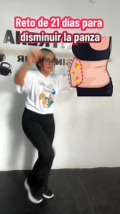 1.2M views · 6K reactions | Reto de 21 días para disminuir la panza#rutinaria #fitness #gym #cardio #ejercicio #dietas #adelgazar #reels #pierdepeso #entrenamiento #mexico #viral_video #tips #perú #transformation | Analy Diaz Morales | Facebook