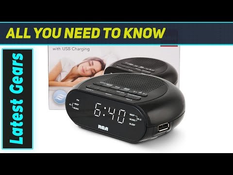 RCA RCS27: The Ultimate Digital Alarm Clock for Better Sleep