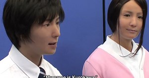 Actroid-F robot now has a male version, new eye implants (video)