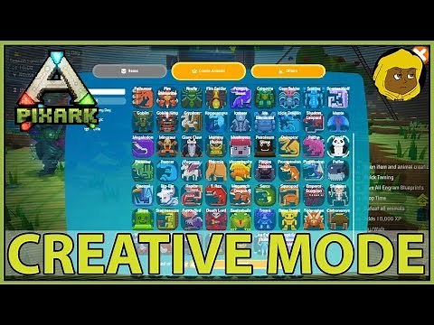 PIXARK - HOW TO USE CREATIVE MODE