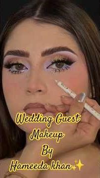 Wedding Guest Makeup At Home/Beignner Makeup Tutorial/ #makeup #tutorial #ideas #viral