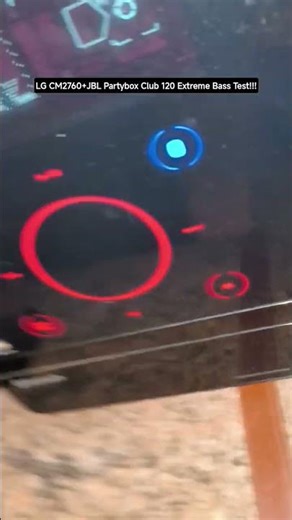 LG CM2760+JBL Partybox Club 120 Extreme Bass Test!!! #speaker #jbl #extreme #fyp #bass #viral #fypシ゚