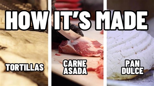 MEXICAN TORTILLAS, PAN DULCE, AND CARNE ASADA | HOW IT'S MADE