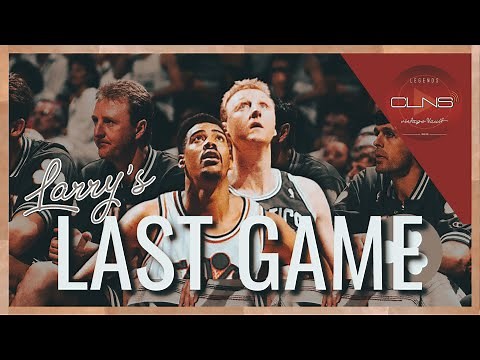 Larry Bird LAST GAME IN #NBA 🏀 Celtics vs Cavs 92 ECSF GM 7