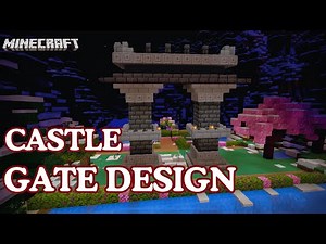 I Built a STUNNING Stone Gate in Minecraft!