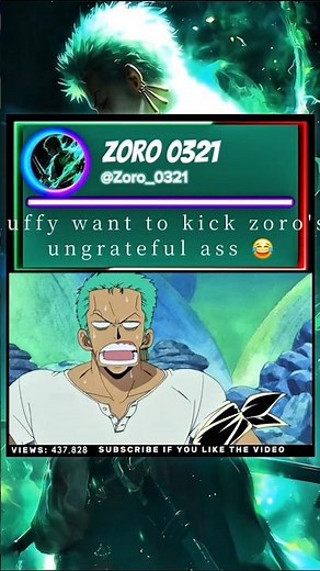 luffy misunderstands zoro in whiskey peak #luffy #zoro #onepiece