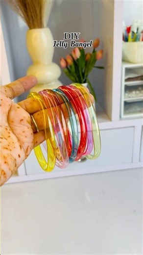 DIY jelly bangles #diy #craft #viralreels #shorts #trending #shortsviral