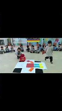 Learning shapes with fun! #schoolactivity #learning