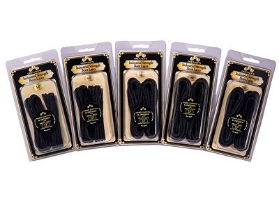 Industrial Strength Waxed Boot Laces Keep Your Boots Secure and Comfortable