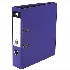 FM A4 Lever Arch File Vivid Purple