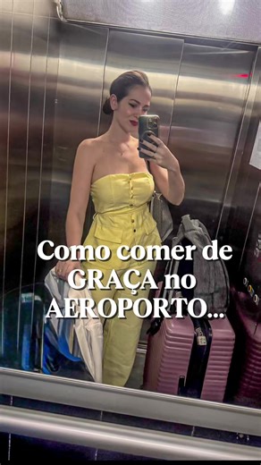 COMO COMER DE GRAÇA NO AEROPORTO… 👇🏻 Se você ainda paga caro em comida no aeroporto…é porque ninguém te contou isso: 1. Você pode ter acesso a salas VIP Alguns cartões liberam entrada em lounges dentro do aeroporto. Cada banco é parceiro de programas como: Dragon Pass, Priority Pass e LoungeKey, que dá acesso a milhares de salas ao redor do mundo. Vale falar com seu gerente pra ver se o seu cartão já tem esse acesso. E cada cartão possui uma quantidade de acessos por ano. 2. Não existe só sala
