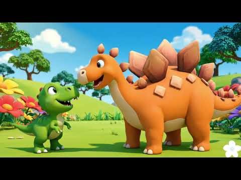 Learn Dinosaurs with Dino the T-Rex! 🦖 Educational Video for Kids
