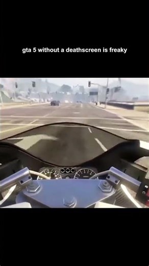 gta 5 without a death screen is freaky